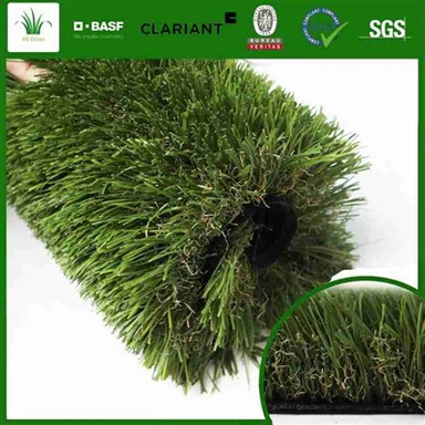 Tirlunio iard flaen gyda thyweirch artiffisial