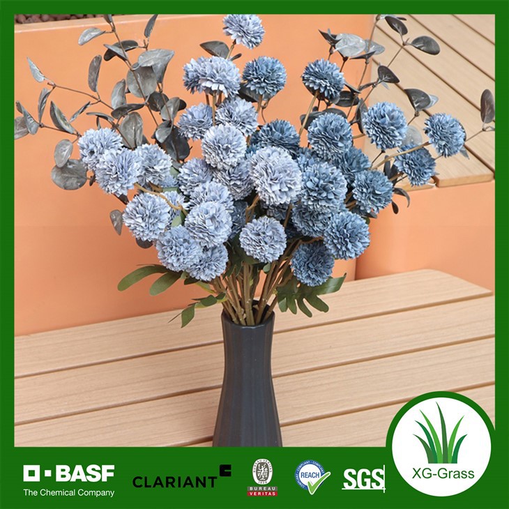 Set Coesyn Blodau Pompom Dusty Glas